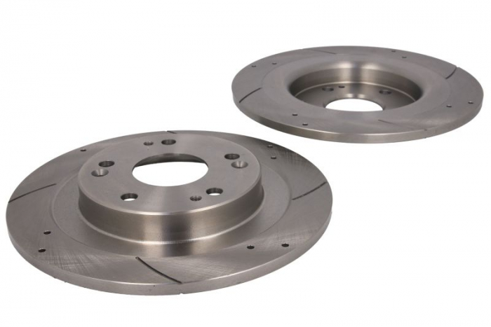 Set disc frana, 2 buc. SPEEDMAX spate, stanga/dreapta, diametru iesire 276 mm, grosime 10 mm, potrivit HONDA CIVIC IX 1.4-2.2D 02.12-12.16 [1]