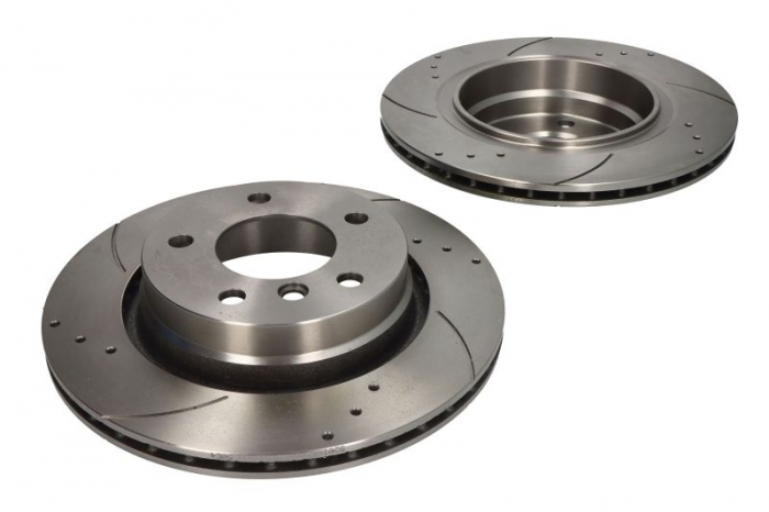 Set disc frana, 2 buc. SPEEDMAX, spate, stanga/dreapta, diametru iesire 294 mm, grosime 19 mm, potrivit BMW 3 (E46) 2.0-3.0D 02.98-05.05 [1]