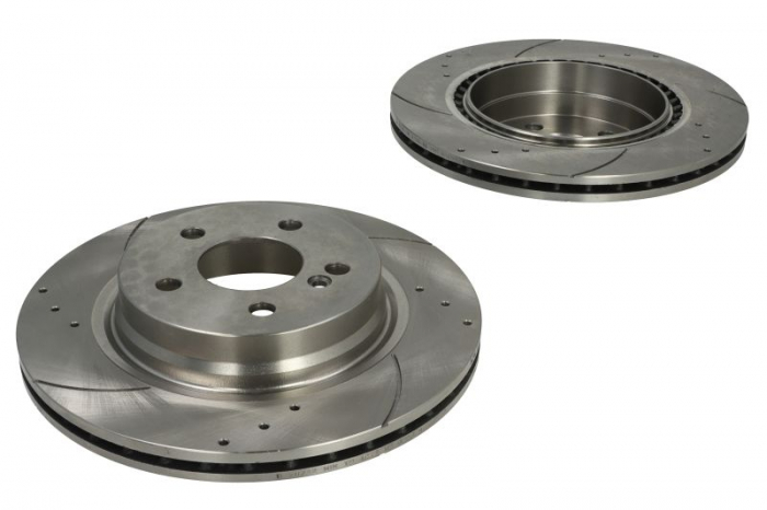 Set disc frana, 2 buc. SPEEDMAX spate, stanga/dreapta, diametru iesire 300 mm, grosime 22 mm, potrivit MERCEDES C (C204), C T-MODEL (S204), C (W204) 1.8-5.5 01.07- [1]