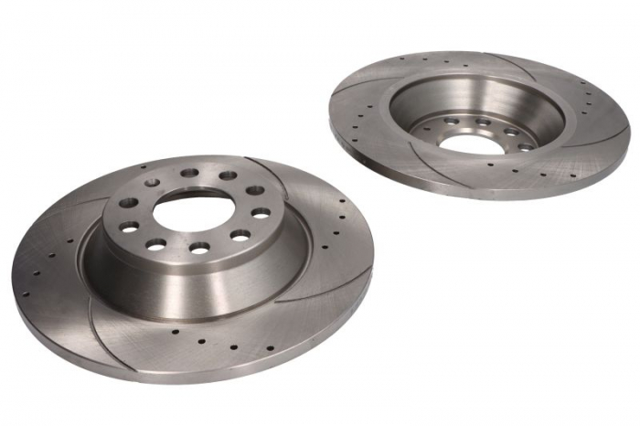 Set disc frana, 2 buc. SPEEDMAX spate, stanga/dreapta, diametru iesire 302 mm, grosime 12 mm, potrivit AUDI A6 C6 2.0-4.2 05.04-08.11 [1]