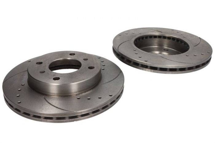 Set disc frana, 2 buc. SPEEDMAX, stanga/dreapta, diametru iesire 257 mm, grosime 22 mm, potrivit INFINITI G20; NISSAN 200SX, 240SX, ALMERA II, PRAIRIE PRO 1.5-2.5 07.88-11.06 [1]
