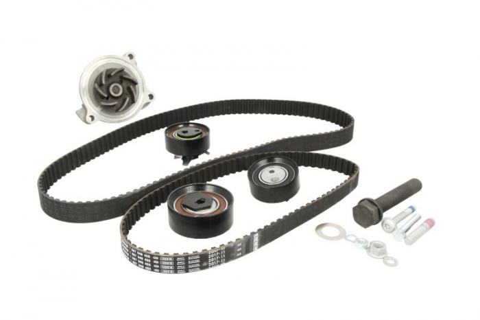 Set distributie (curea + intinzator + Pompa apa) potrivit AUDI A6 C4; VW CALIFORNIA T4 CAMPER, LT 28-35 II, LT 28-46 II, TRANSPORTER T4 2.4D/2.5D 07.90-07.06 [2]