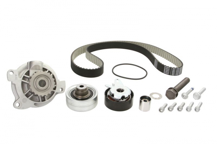 Set distributie (curea + intinzator + Pompa apa) potrivit VW CRAFTER 30-35, CRAFTER 30-50 2.5D 04.06-05.13 [2]