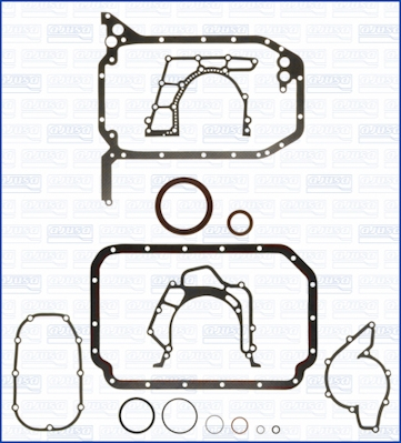 Set garnituri carter potrivit AUDI 100 C4, 80 B4, A4 B5, A6 C4, A8 D2, CABRIOLET B3, COUPE B3 2.6/2.8 12.90-08.00 [2]