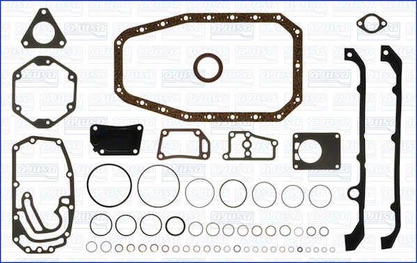 Set garnituri carter potrivit IVECO DAILY II, DAILY III; RVI B, MASCOTT, MESSENGER; AEBI MFH 2.5D/2.8D 04.84- [2]