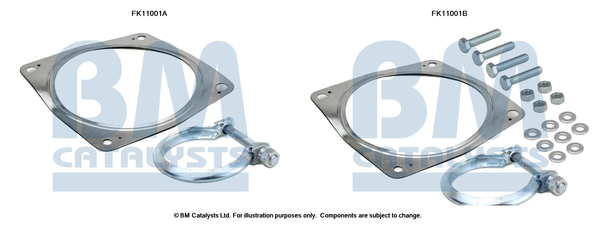 Set montaj esapament BM11001 CITROEN C5 I, C5 II 2.2D dupa 2001 [2]