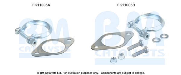 Set montaj esapament BM11005 VOLVO C30, S40 II, S80 II, V50, V70 III; FORD C-MAX, FOCUS C-MAX, FOCUS II; MAZDA 3 1.6D intre 2003-2013 [2]