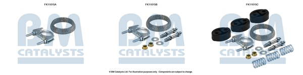 Set montaj esapament BM11015 MAZDA 6 2.0D intre 2002-2007 [2]