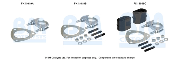 Set montaj esapament BM11019 OPEL COMBO, COMBO TOUR 1.3D dupa 2004 [2]