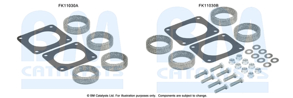 Set montaj esapament BM11030 BMW Seria 5 (E60), 5 (E61), 7 (E65, E66, E67), X3 (E83), X5 (E53) 2.5D/3.0D intre 2002-2010 [2]