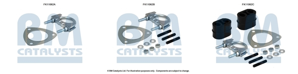 Set montaj esapament BM11062 OPEL MERIVA A 1.3D intre 2003-2010 [2]