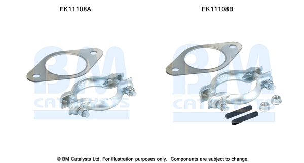 Set montaj esapament BM11108 NISSAN PRIMASTAR; OPEL VIVARO A; RENAULT TRAFIC II 2.5D dupa 2006 [2]