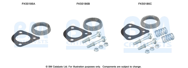 Set montaj esapament BM50186 MAZDA PREMACY 1.9/2.0 intre 1999-2005 [2]