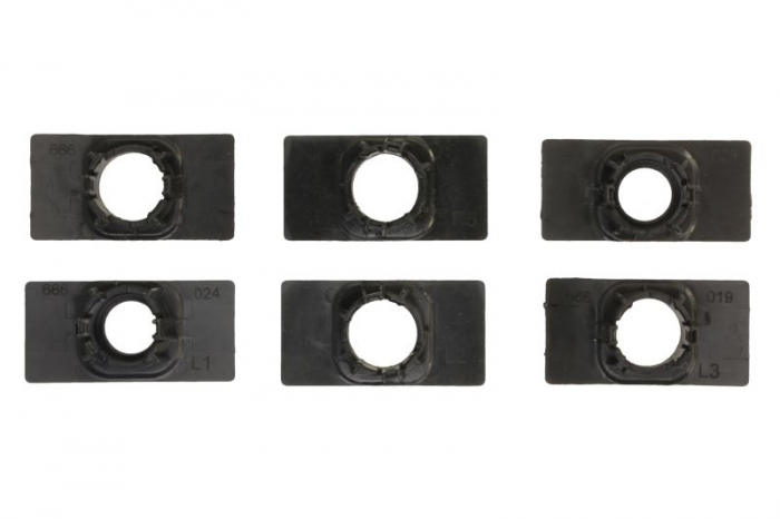 Set montaj senzori parcare fata  6 buc, plastic potrivit VW Golf 7 VII 2017-2019 [3]