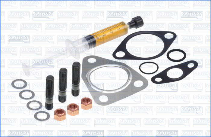 Set montaj turbocompresor (cu garnituri) potrivit ALFA ROMEO 159, BRERA, GIULIETTA, SPIDER; FIAT BRAVO II, DOBLO, DOBLO CARGO, FREEMONT, SEDICI; OPEL ASTRA J, ASTRA J GTC, COMBO TOUR 1.6D/2.0D 06.06- [2]