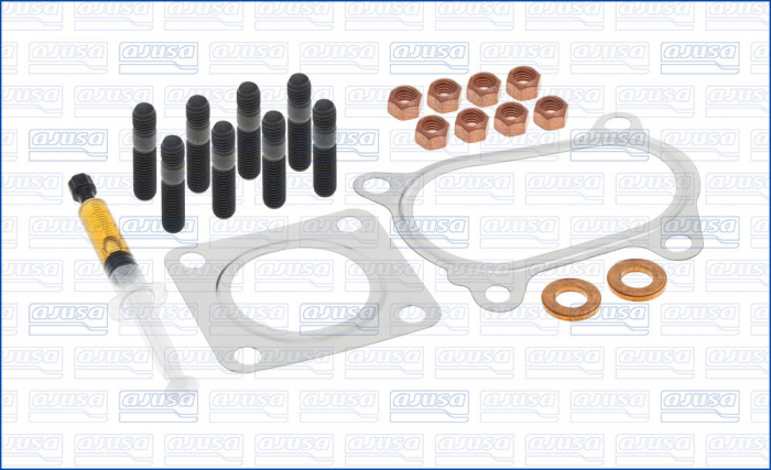 Set montaj turbocompresor (cu garnituri) potrivit ALFA ROMEO GIULIETTA, MITO; FIAT BRAVO II, LINEA; LANCIA DELTA III; OPEL COMBO TOUR, COMBO/MINIVAN 1.4/1.4CNG/1.4LPG 05.07- [2]