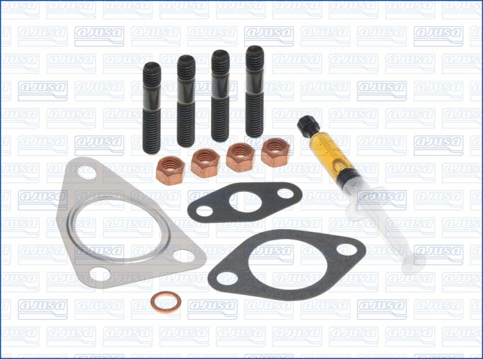 Set montaj turbocompresor (cu garnituri) potrivit ALFA ROMEO MITO; FIAT 500L, BRAVO II, DOBLO, DOBLO CARGO, GRANDE PUNTO, IDEA, LINEA, PUNTO EVO; LANCIA DELTA III, MUSA; OPEL ZAFIRA C 1.6D/2.0D 09.07- [2]