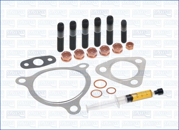 Set montaj turbocompresor (cu garnituri) potrivit AUDI A3, TT; SEAT LEON 1.8 10.98-06.06 [2]