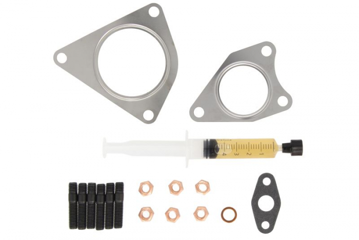 Set montaj turbocompresor (cu garnituri) potrivit AUDI A4 ALLROAD B8, A4 B8, A5, Q5 2.7D/3.0D 06.07-05.17 [1]