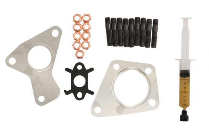 Set montaj turbocompresor (cu garnituri) potrivit DACIA DUSTER; NISSAN ALMERA II; RENAULT CLIO II, LAGUNA III, MEGANE II, SCENIC II, THALIA I 1.5D 09.02- [1]