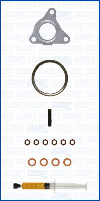Set montaj turbocompresor (cu garnituri) potrivit FIAT 500X, DOBLO, DOBLO CARGO, FIORINO, FIORINO/MINIVAN, PANDA, QUBO, TIPO 1.3D 11.14- [1]