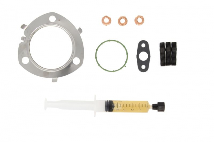 Set montaj turbocompresor (cu garnituri) potrivit FORD FIESTA V, FUSION, RANGER, TRANSIT, TRANSIT V363 1.4D/2.2D/3.2D 11.01- [1]