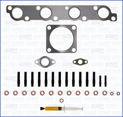 Set montaj turbocompresor (cu garnituri) potrivit FORD MONDEO III; JAGUAR X-TYPE I 2.0D/2.2D 10.00-12.09 [2]