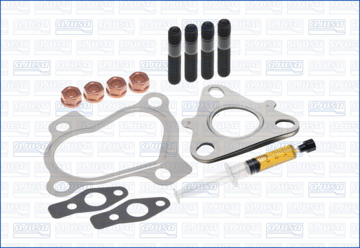 Set montaj turbocompresor (cu garnituri) potrivit MITSUBISHI L200 / TRITON 2.5D 11.05-12.15 [2]