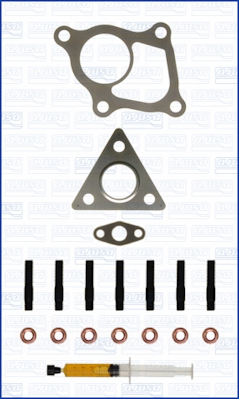 Set montaj turbocompresor (cu garnituri) potrivit MITSUBISHI PAJERO III, PAJERO IV 3.2D 04.00- [2]
