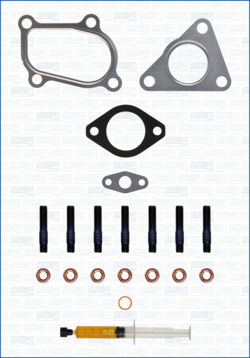 Set montaj turbocompresor (cu garnituri) potrivit NISSAN ALMERA II, ALMERA TINO, NAVARA, X-TRAIL I 2.2D/2.5D 03.00- [2]
