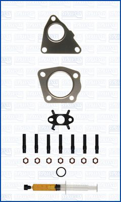Set montaj turbocompresor (cu garnituri) potrivit NISSAN MICRA III, NOTE, QASHQAI I, TIIDA; RENAULT CLIO III, CLIO III/HATCHBACK, FLUENCE, GRAND SCENIC II, GRAND SCENIC III 1.5D/2.0D 08.03- [2]