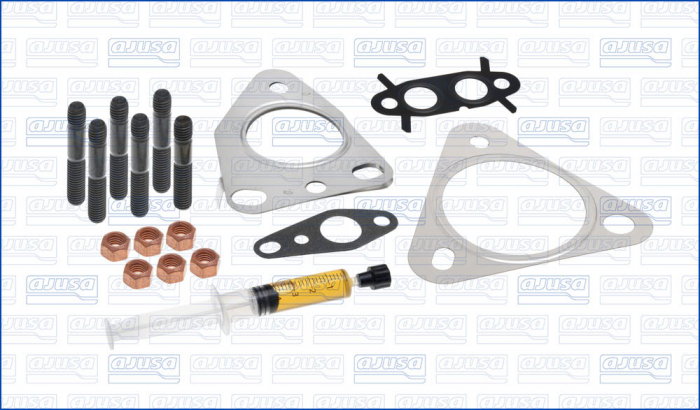 Set montaj turbocompresor (cu garnituri) potrivit NISSAN QASHQAI I; RENAULT ESPACE IV, LAGUNA, LAGUNA III, MEGANE II, VEL SATIS 2.0D 08.05- [2]