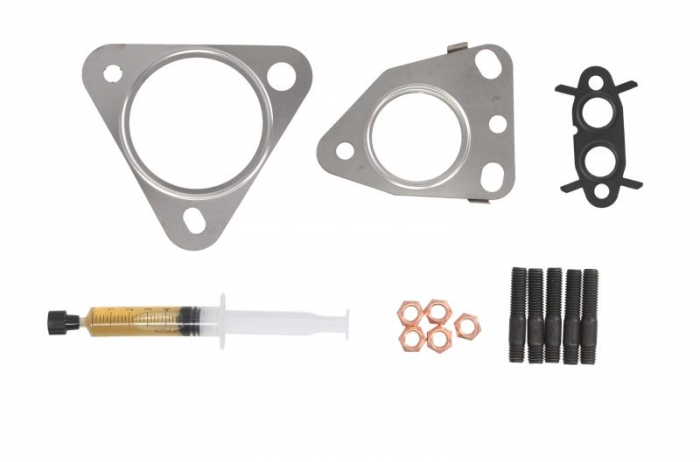 Set montaj turbocompresor (cu garnituri) potrivit RENAULT GRAND SCENIC II, KOLEOS I, LAGUNA, LAGUNA II, LAGUNA III, LATITUDE, MEGANE II, SCENIC II 2.0D 08.05- [1]