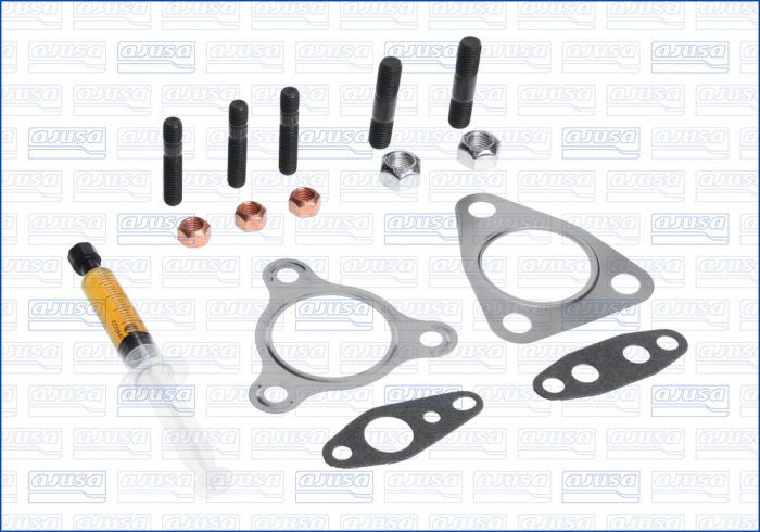 Set montaj turbocompresor (cu garnituri) potrivit TOYOTA AVENSIS, AVENSIS VERSO, COROLLA, COROLLA VERSO, PREVIA II, RAV 4 II 2.0D 10.99-03.09 [2]