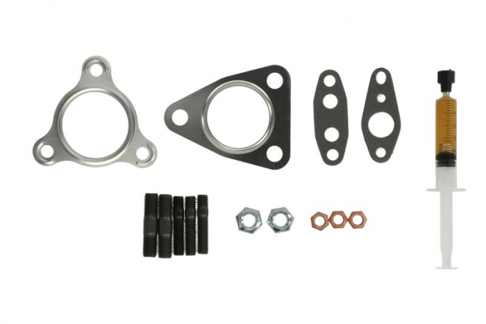Set montaj turbocompresor (cu garnituri) potrivit TOYOTA AVENSIS, AVENSIS VERSO, COROLLA, COROLLA VERSO, PREVIA II, RAV 4 II 2.0D 10.99-03.09 [1]