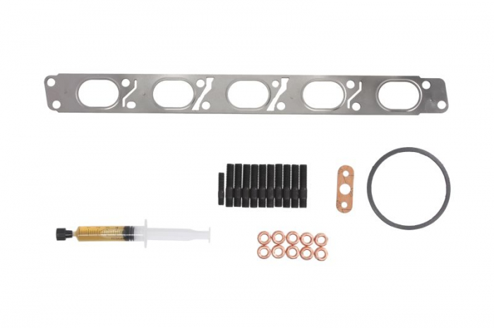 Set montaj turbocompresor (cu garnituri) potrivit VOLVO C30, C70 II, S40 II, S80 II, V40, V50, V70 III; FORD FOCUS II, MONDEO IV, S-MAX 2.0/2.5/2.5ALK 01.04-12.16 [1]