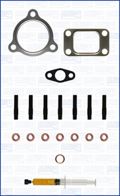 Set montaj turbocompresor (cu garnituri) potrivit VOLVO S70; AUDI 100 C3, 100 C4, A6 C4 2.0D/2.5D 08.82-11.00 [1]