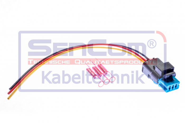 Set reparatie cabluri (200mm, numar pini: 3) potrivit VOLVO C30, S40 II, S80 II, V50, V70 III; CITROEN BERLINGO, BERLINGO MULTISPACE, BERLINGO/MINIVAN, C1, C2, C3 I, C3 II 1.0-2.2D 09.01- [3]