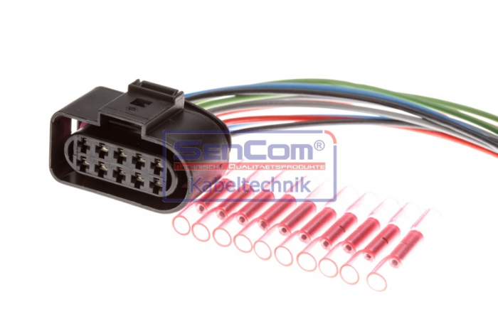 Set reparatie cabluri (400mm) potrivit AUDI A2, A3, A4 B5, A4 B6, A4 B7, A5, A6 C5, A8 D2, A8 D3, ALLROAD C5, Q5, Q7, TT; SEAT ALHAMBRA, ALTEA, ALTEA XL, AROSA, CORDOBA 1.0-Electric 07.90- [2]