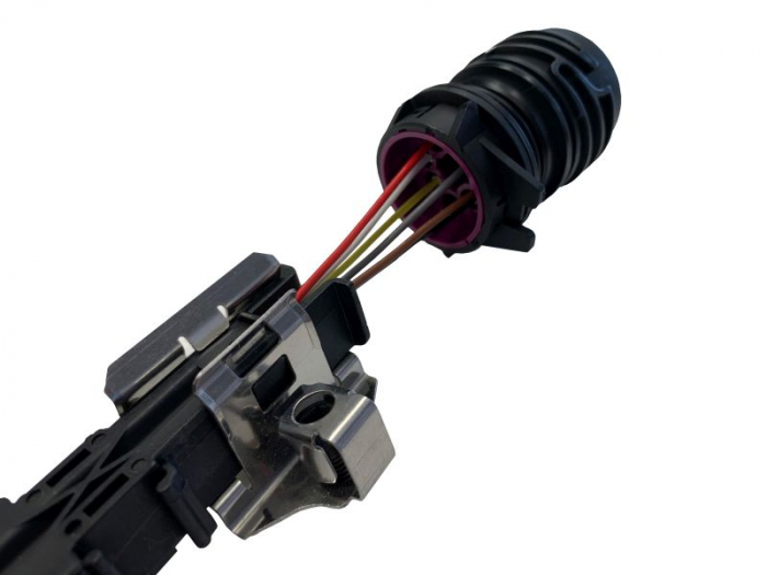 Set reparatie cabluri (48mm, Dreapta/Stanga) potrivit VW CALIFORNIA T5 CAMPER, MULTIVAN T5, PHAETON, TOUAREG, TRANSPORTER T5 2.5D/5.0D/6.0 10.02-05.10 [4]