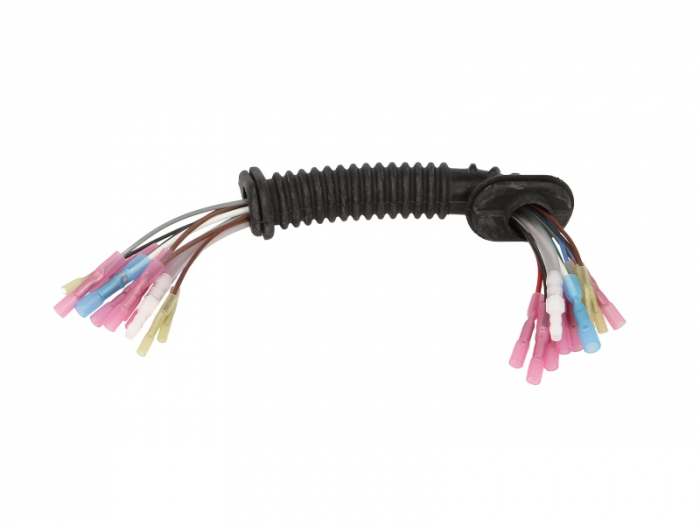 Set reparatie cabluri haion (250mm, numar pini: 10, cu capac; cu furtun, Stanga) potrivit VW GOLF IV 1.4-3.2 08.97-06.05 [1]