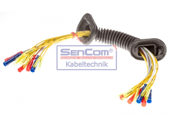 Set reparatie cabluri haion (300mm, cu capac, Stanga) potrivit VW GOLF PLUS V 1.2-2.0D 12.04-12.13 [2]
