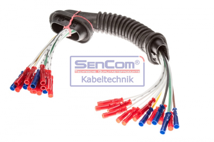 Set reparatie cabluri haion (350mm, numar pini: 14, cu capac, Dreapta/Stanga) potrivit FORD GALAXY I; SEAT ALHAMBRA; VW SHARAN 1.8-2.8 03.95-03.10 [2]