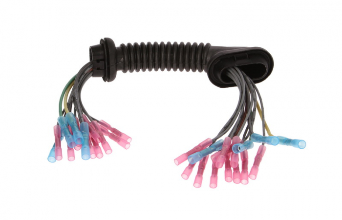 Set reparatie cabluri haion (350mm, numar pini: 14, cu capac, Dreapta/Stanga) potrivit FORD GALAXY I; SEAT ALHAMBRA; VW SHARAN 1.8-2.8 03.95-03.10 [1]