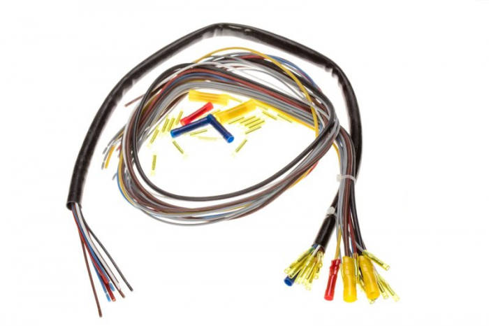 Set reparatie cabluri pentru capacul portbagajului (1000mm, numar pini: 23, fara acoperire, Dreapta) potrivit BMW 5 (E61) 2.0-5.0 03.04-12.10 [3]