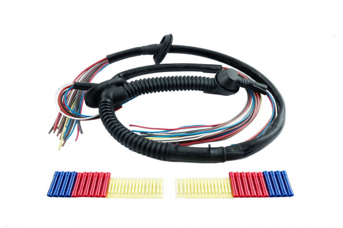 Set reparatie cabluri pentru capacul portbagajului (600;1200mm, numar pini: 27, cu capac, Dreapta) potrivit BMW 3 (E91) 1.6-3.0D 12.04-12.12 [3]