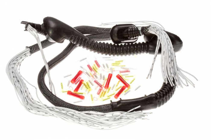 Set reparatie cabluri pentru capacul portbagajului (600;1200mm, numar pini: 27, cu capac, Dreapta) potrivit BMW 3 (E91) 1.6-3.0D 12.04-12.12 [2]