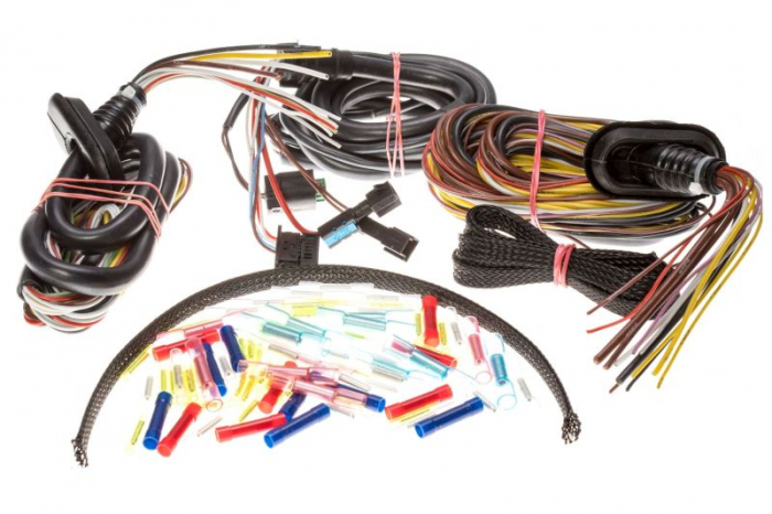 Set reparatie cabluri pentru capacul portbagajului (900mm, Stanga) potrivit BMW 5 (E61) 2.0-5.0 03.04-12.10 [2]