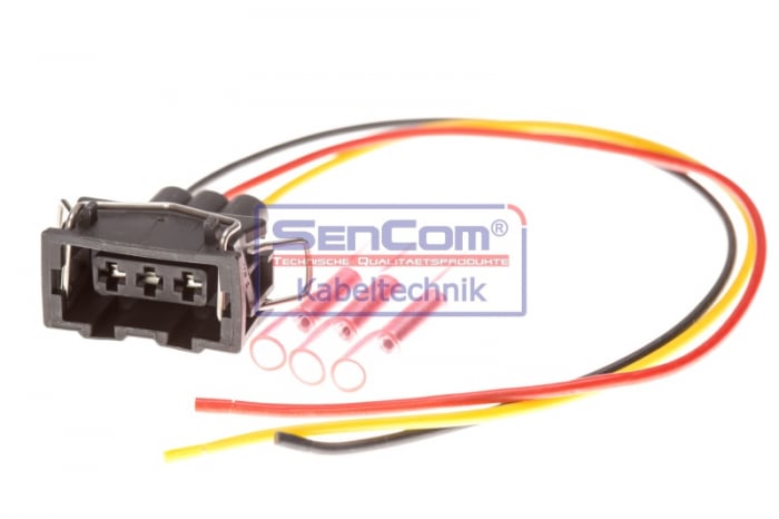 Set reparatie cabluri pentru far; pentru senzor de distanta (250mm) potrivit AUDI 100 C4, 80 B4, A6 C4, CABRIOLET B3, COUPE B3; VW GOLF III, PASSAT B3/B4, PASSAT B5 1.4-4.2 02.88-06.03 [3]