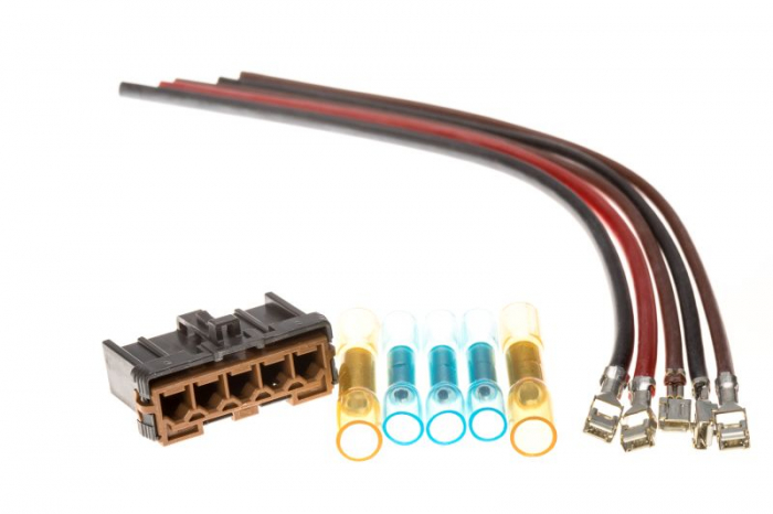 Set reparatie cabluri pentru faruri (195mm, numar pini: 2, cu dop; manson termocontractabil) potrivit ABARTH 500 / 595 / 695; CITROEN JUMPER I, JUMPER II; FIAT 500, BARCHETTA 0.7-Electric 07.91- [2]